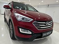 Hyundai DM SANTA FE 2.4L GDI Sunroof 4WD 2014 Red Rear Entertainment 